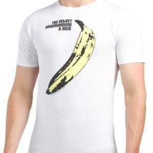 Velvet Underground Nici Banana Boy Warhol Tee NWT